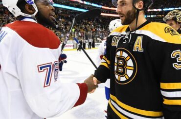 @nhlbruins & @canadiensmtl se sont rencontrés en séries éliminatoires 5 fois depuis 2004, avec 4 ...