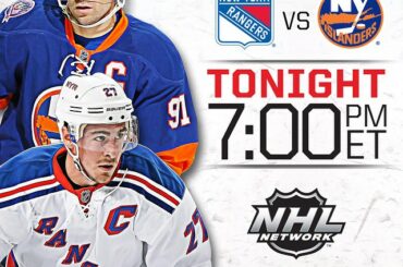 Touchez deux fois si ce soir vous regardez la dernière fois que les Rangers contre les Islanders ont ...