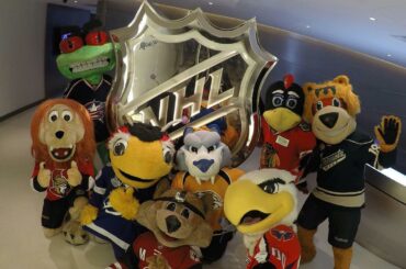 Ainsi, cette semaine, certaines des mascottes bien-aimées de la LNH ont organisé une conférence #NHLMascot. Let's ...