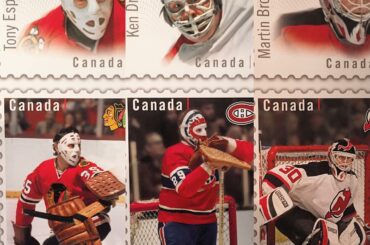 Les six timbres #GameSavers sont disponibles à postescanada.ca/nhl ....