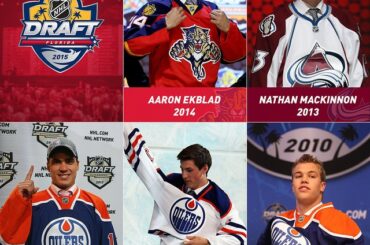 #TBT aux dernières combinaisons n ° 1 dans un #NHLDraft ....