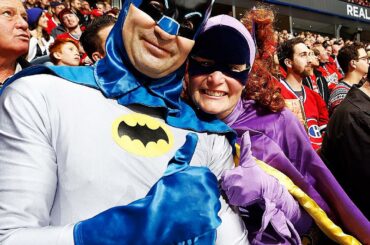 Nous sommes les héros de dessins animés. #HockeyHalloween ...