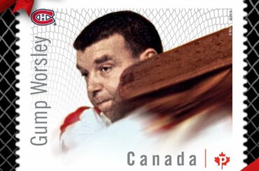 Quatre fois champion de la coupe Stanley et deux fois vainqueur de la Vezina, Gump obtient un @canadapost ...