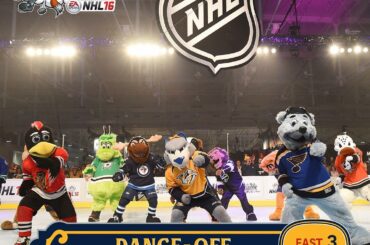 L'Ouest a quelques mouvements et remporte le Mascot Showdown Dance-off! #NHLFanFair ...