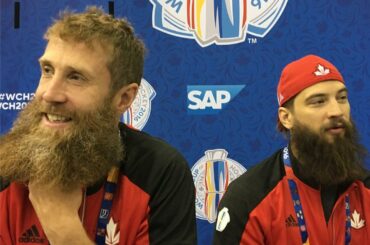 Jumbo et Burnzie parlent légitimement de la barbe lors de la journée des médias # WCH2016 ....