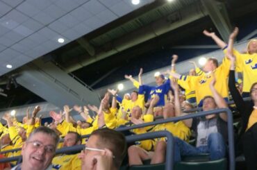 Lorsque le jeu est en jeu, vous libérez votre chant de guerre viking. # WCH2016 ...