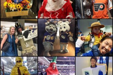 Bien joué, amateurs de hockey. Partagez vos photos avec #HockeyHalloween. ...