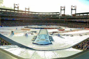 Et ce n'était que le jeu des anciens. #WinterClassic ...