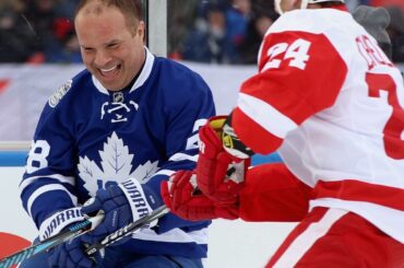 Heureux d'être de retour. #CentennialClassic # NHL100 ...