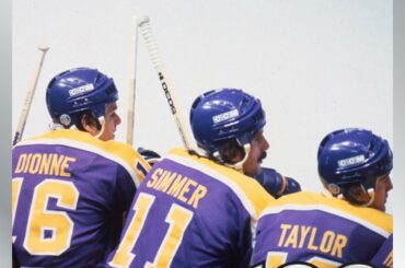 Il y a 38 ans aujourd'hui, la "Triple Crown Line" de Marcel Dionne, Charlie Simmer & D ...