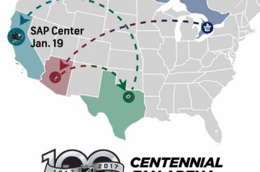 VR Zamboni, historique du hockey et #StanleyCup. La Fan Arena du # NHL100 a ...