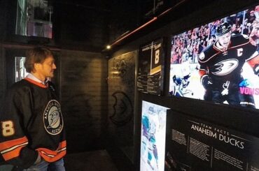 Teemu aime la fan Arena du centenaire. # NHL100 ...