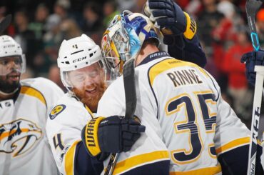 Un grand retour a droit à quelques #HockeyHugs ...