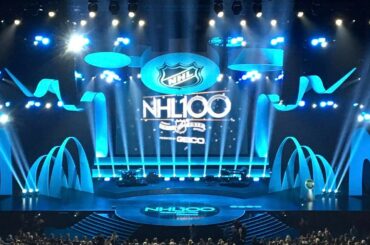 Ce soir, nous célébrons les 100 plus grands joueurs de la LNH de tous les temps. Écrivons histo ...