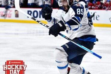 Ah, le gagnant du jeu #HockeyDay ....