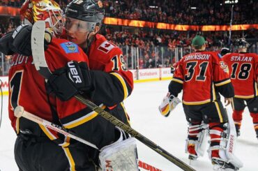 10 victoires consécutives pour @ kidells1.
40 victoires pour les @nhlflames.
12-1-1 dans le passé 1 ...