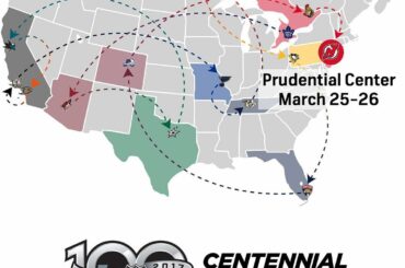 La Fan Arena # NHL100 se dirige vers le territoire @njdevils pour le week-end!
Samedi...