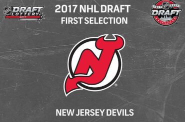 Les @njdevils ont remporté le tirage au sort et sélectionneront d'abord le #NHLD 2017 ...