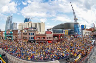 #Smashville est prêt. #Coupe Stanley...