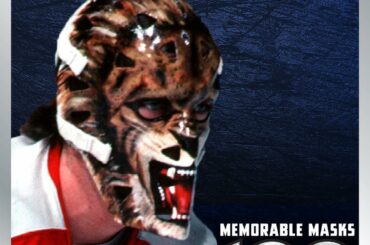 Le masque de chat original est irréel. # NHL100 ...