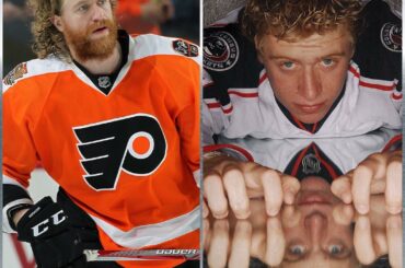 Jakub Voracek, l'homme à la crinière impénétrable. Cette barbe est sauvage aussi ...