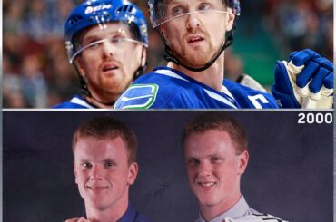 Quelques points et beaucoup de croissance pour les Sedins. # NHL100 ...