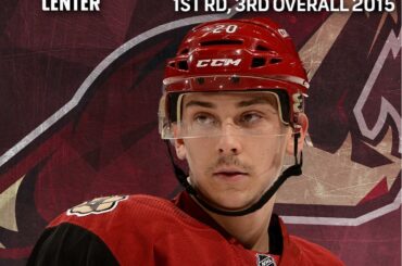 Il y a un mouvement de jeunesse à la veille avec les @arizonacoyotes et @ dylstrome19 i ...