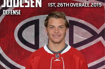 Une médaille d'argent et une expérience professionnelle en séries éliminatoires. @noahjuulsen est en route. # 31in31 ...