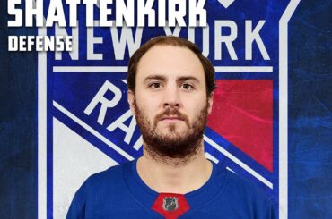 Shattenkirk est bloqué et les @nyrangers cherchent une grande saison. # 31in3 ...