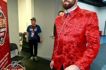 Un costume de match pas comme les autres. #NHLChinaGames ...