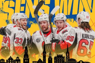 Une beauté en prolongation! Les @senators prennent le premier jeu de la #NHLGlobalSeries ....