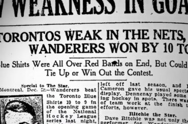 Voici un siècle de hockey dans la LNH. # NHL100 ...