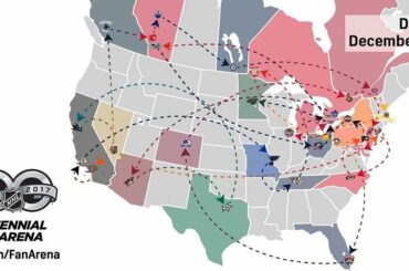 Hockeytown profite de l'expérience des fans de la LNH100 ce week-end. Detroit, allons ...