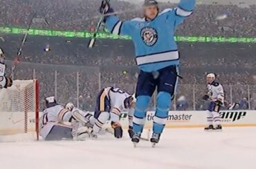 Moment #WinterClassic n ° 9: les @penguins marquent le premier but de l'histoire classique ...