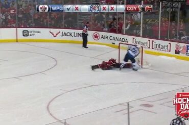 Bryan Little et Blake Wheeler étaient les héros de #HockeyDay pour les @nhljets. ...