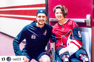 Oliver Ekman-Larsson (@ oel23) est un ambassadeur de #HockeyIsForEveryone ....