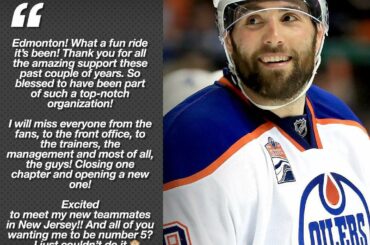 @PatMaroon fait ses adieux aux @EdmontonOilers et est pompé pour rejoindre les @ ...