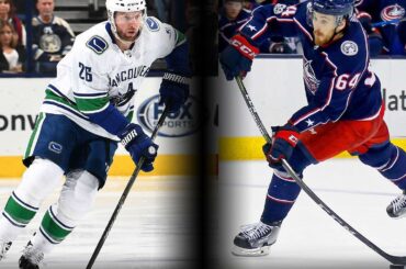 Les @BlueJacketsNHL ont ajouté quelque chose à l'offensive avec les @Canucks pour Thom ...