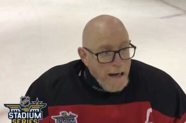 Le capitaine de Soldier On, Eric Payne, a joué au hockey dans sa vie, aussi longtemps qu'il se souvienne ...