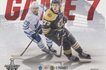 Été une grande série et ce n'est pas encore fini.

# Game7 entre les @mapleleafs et ...