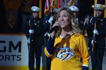 Ce ne serait pas un # Game7 à Nashville sans un hymne pervers.
Merci, @shery ...