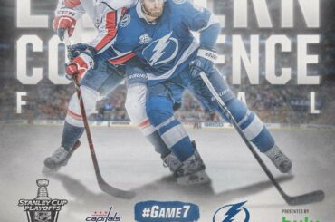 Ce n'est pas encore fini.
# Game7.
Mercredi, 20h HE.
@capitals at @tblightning ....