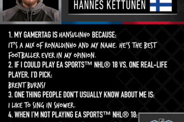 La première finale régionale du Championnat du monde de jeu de la LNH sera diffusée demain à ...