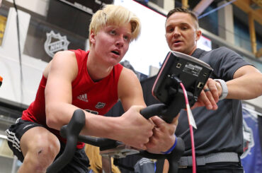 Tout sur le premier choix prévu @rasmusdahlinn à la #NHLCLCombine ....