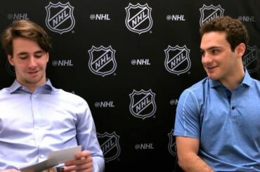 Nous avons demandé à @ msamuelsson23 et à @ wisey87 de jouer un petit rôle au Combine ....