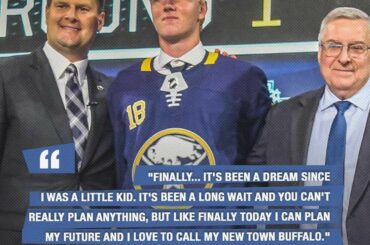 @rasmusdahlinn est très heureux de commencer sa carrière dans la LNH. #NHLDraft ...