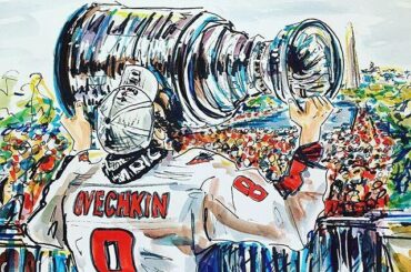  @crisclapplogan pour cette incroyable illustration de @aleksandrovechkinofficial ...