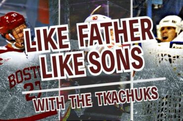 Entre Keith, @matthew_tkachuk et @bradytkachuk, ce n'est jamais ennuyeux dans le ...