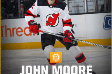 Les @NHLBruins ont annoncé quelques signatures: D John Moore, F @ jonordstrom42 et ...