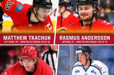 La liste des @nhlflames est très riche en jeunesse, et bien plus encore ...